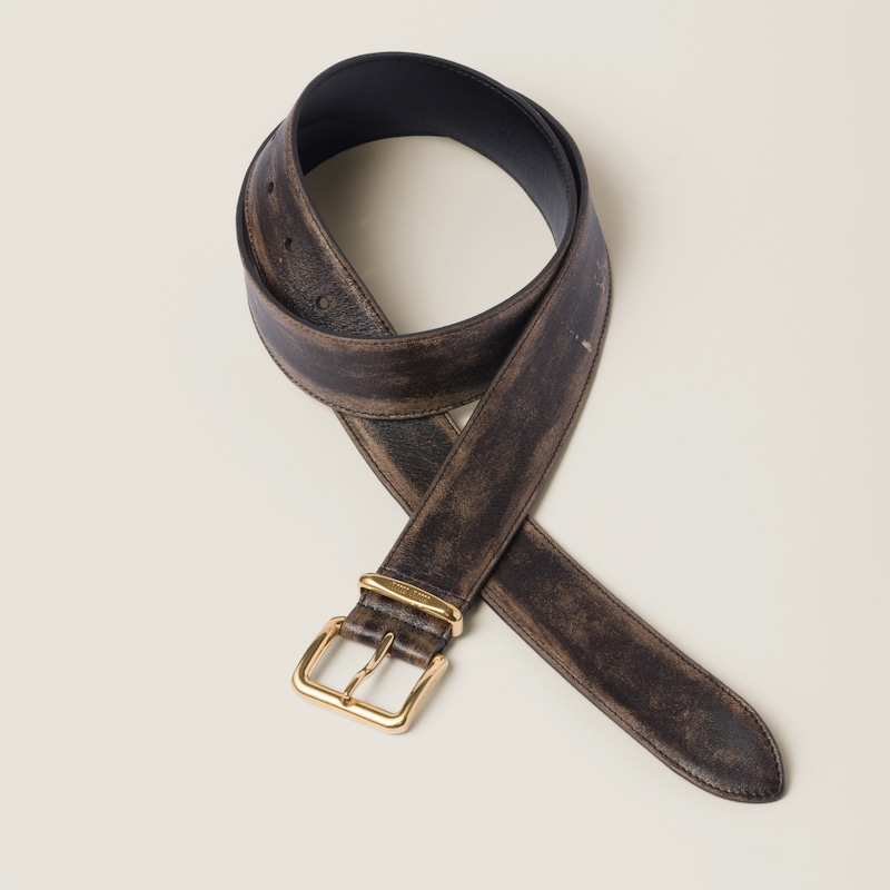 Nappa leather belt - Image 2